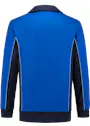 WorkMan 10.6.2701 Zipper Sweater Bi-colour Regular Fit miniatuur