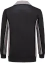 WorkMan 10.6.2701 Zipper Sweater Bi-colour Regular Fit miniatuur