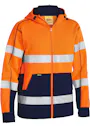 Bisley Taped EK6819T Fleece Hoodie Hi-Vis reflektierend Vorschaubild
