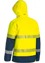 Bisley Taped Hi Vis Ripstop Bonded Fleece Jacket miniatuur