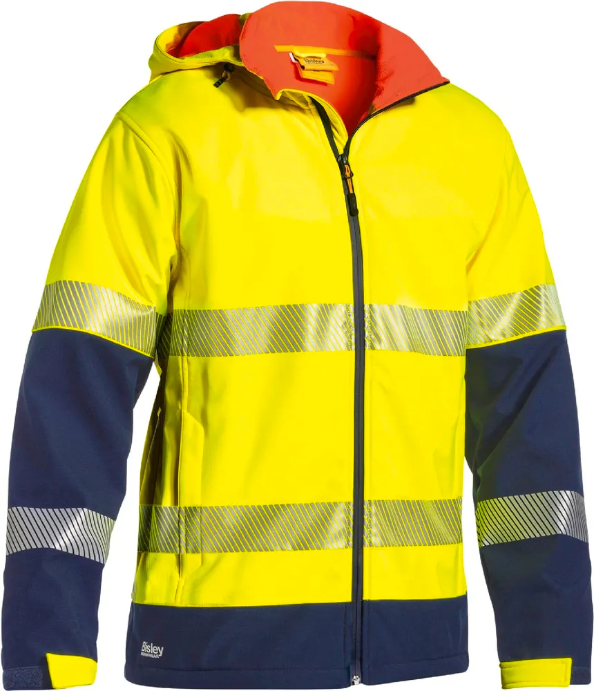 High Vis Gelb/Marineblau