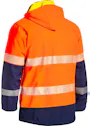 Bisley Taped Hi Vis Ripstop Bonded Fleece Jacket miniatuur