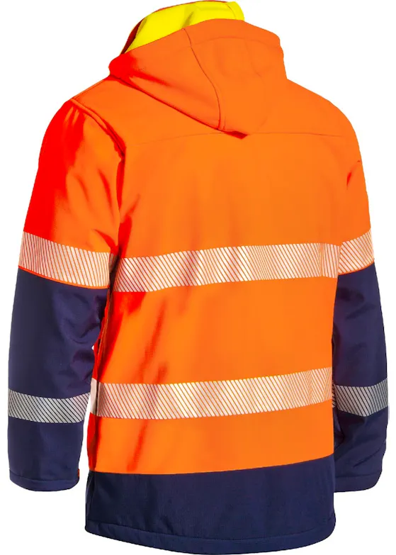 Bisley Taped Hi Vis Ripstop Bonded Fleece Jacket