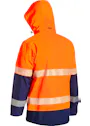 Bisley Taped Hi Vis Ripstop Bonded Fleece Jacket miniatuur