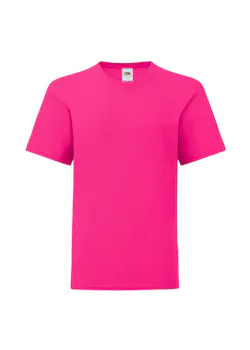 Fruit of The Loom F130K Iconic T-shirt Regular Fit Kinderen miniatuur