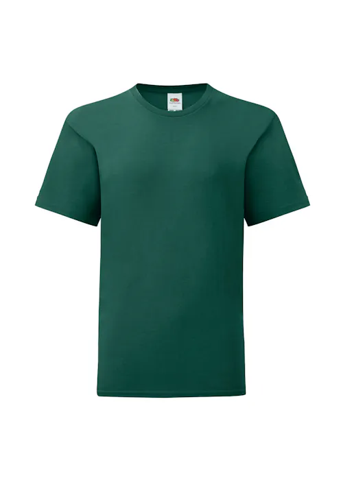 Fruit of The Loom F130K Iconic T-shirt Regular Fit Kinderen
