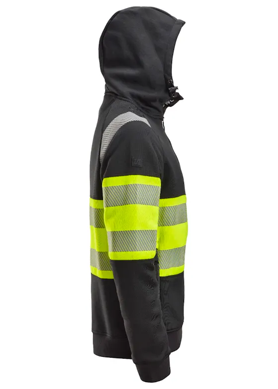 Snickers Warnschutzklasse 1 Hoodie mit Reißverschluss 2838