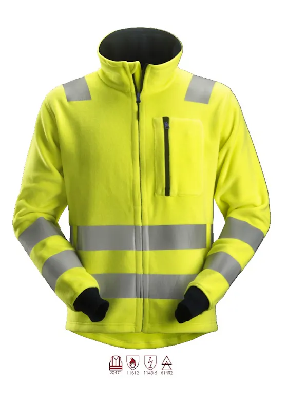 Snickers Workwear ProtecWork Fleecejack Klasse 3 - 2860