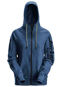 Snickers Dames Logo Full-Zip Hoodie miniatuur