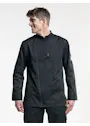 Chef Jacket Biker Black miniatuur