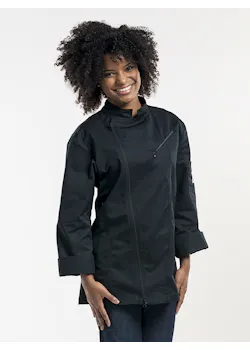 Chef Jacket Biker Schwarz thumbnail