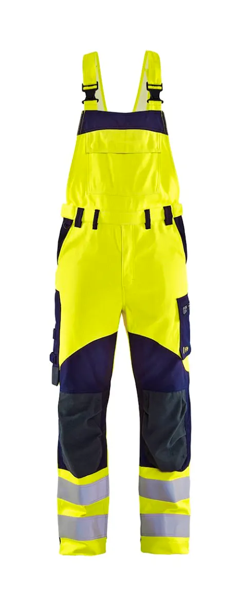 High Vis Gelb/Marineblau