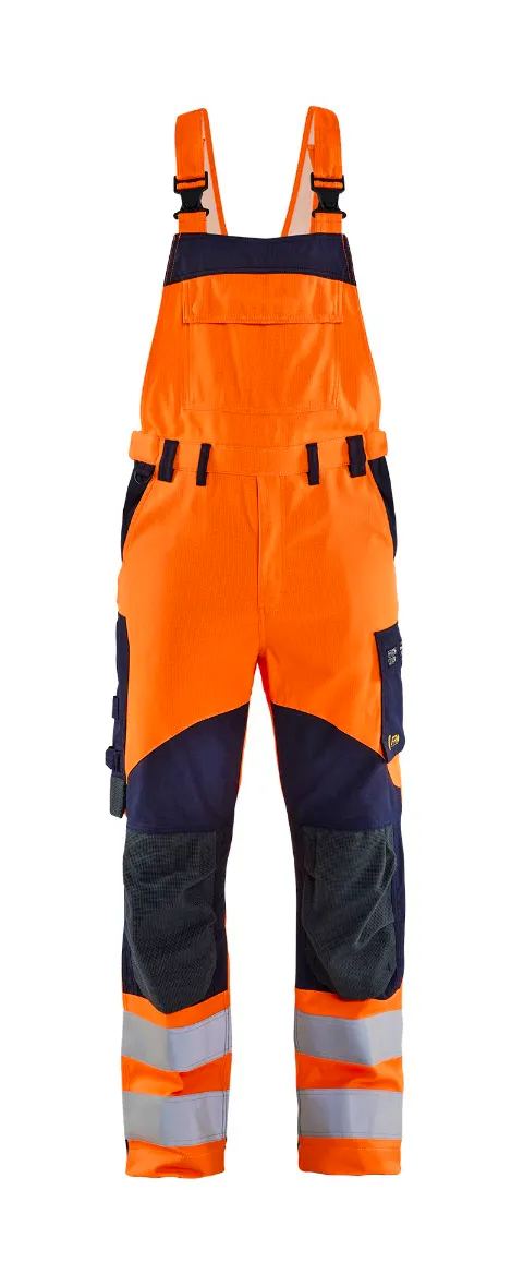 High Vis Orange/Marineblau