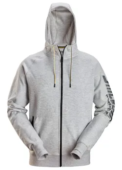 Snickers Logo Sweat à capuche zippé complet thumbnail (vignette)