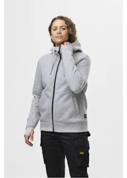 Snickers Workwear 2897 Hoodie met Rits Regular Fit Dames AllroundWork miniatuur