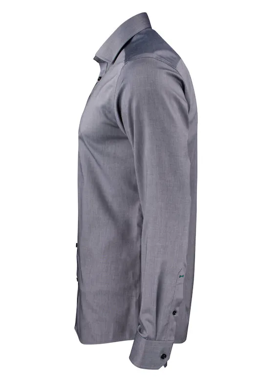 J. Harvest & Frost Hemd Green Bow 01 Regular Fit