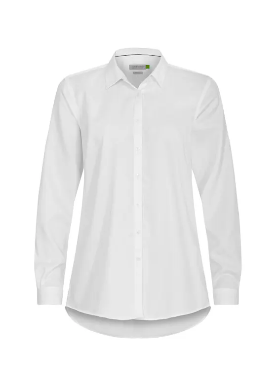 J. Harvest & Frost Hemd Green Bow 01 – Damen, Relaxed Fit