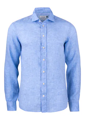J. Harvest & Frost Indigo Bow 33 2903302 Hemd — Slim-Fit