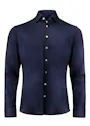 J. Harvest & Frost Indigo Bow 34 2903401 Hemd Regular Fit miniatuur