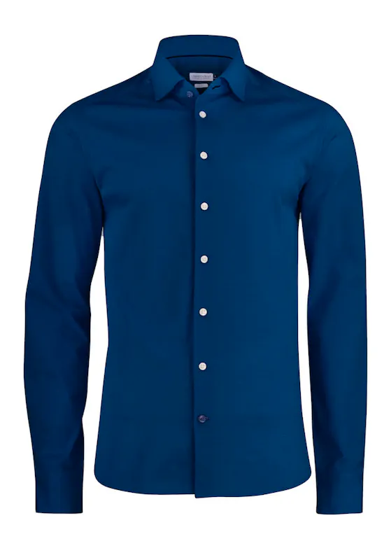 J. Harvest & Frost Indigo Bow 34, 2903402 Hemd, Slim-Fit