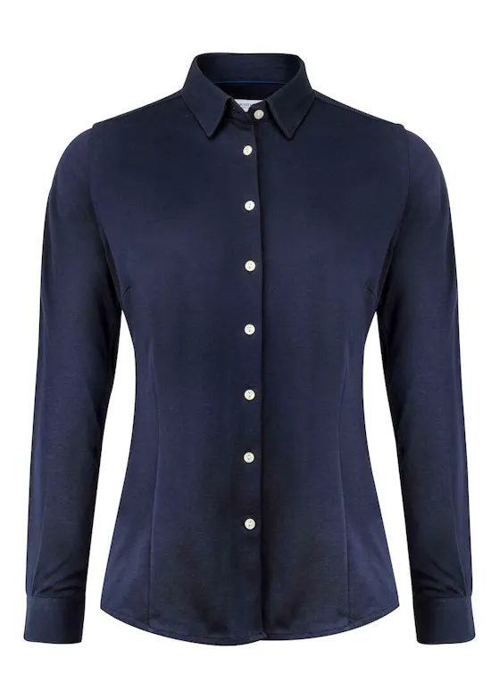 J. Harvest & Frost Indigo Bow 34 2903403 Hemd Slim Fit Dames