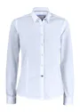 J. Harvest & Frost Indigo Bow 34 2903403 Hemd Slim Fit Dames miniatuur