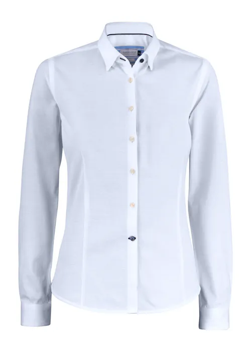 J. Harvest & Frost Indigo Bow 34 2903403 Hemd Slim Fit Dames