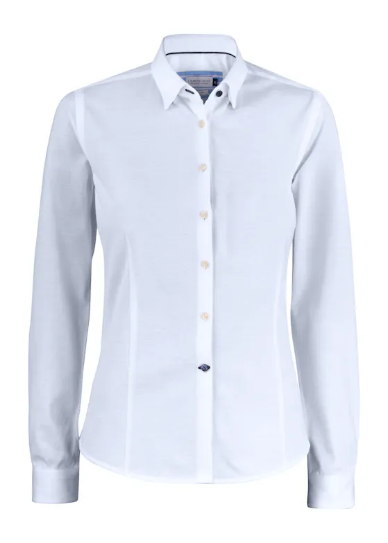 J. Harvest & Frost Indigo Bow 34 2903403 Hemd Slim Fit Dames