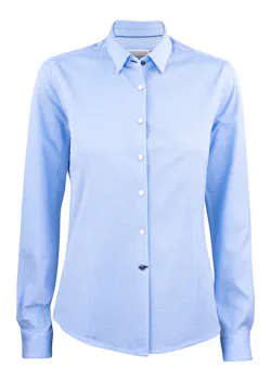 J. Harvest & Frost Indigo Bow 34 2903403 Hemd Slim Fit Dames miniatuur