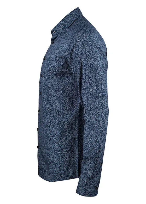 J. Harvest & Frost Indigo Bow 37 2903701 Hemd Regular Fit