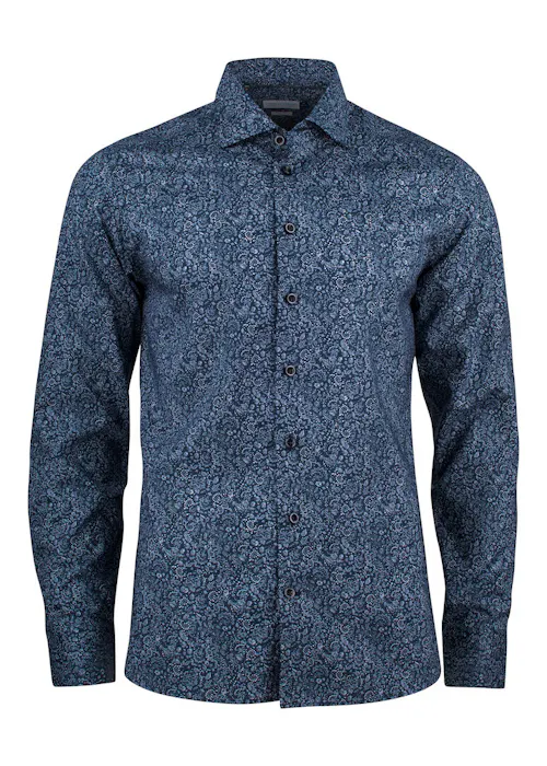 J. Harvest & Frost Indigo Bow 37 2903702 Hemd Slim Fit