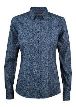 J. Harvest & Frost Indigo Bow 37 2903703 Hemd Regular Fit Dames