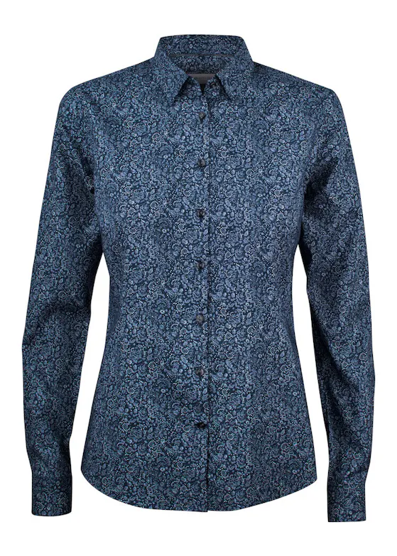 J. Harvest & Frost Indigo Bow 37 2903703 Hemd Regular-Fit für Damen