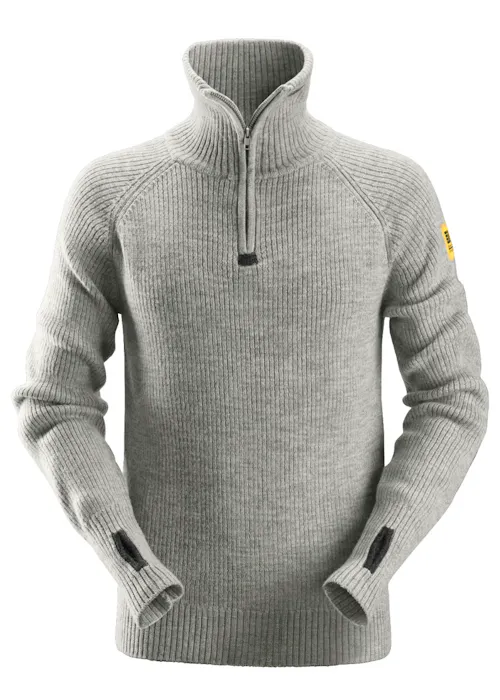 Snickers Workwear 2905 Sweat-shirt en laine demi-zip ½