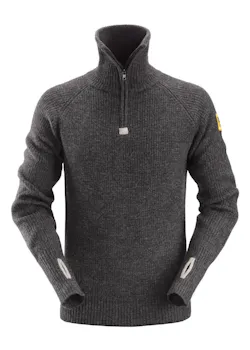 Snickers Workwear 2905 Sweat-shirt en laine demi-zip ½ thumbnail (vignette)