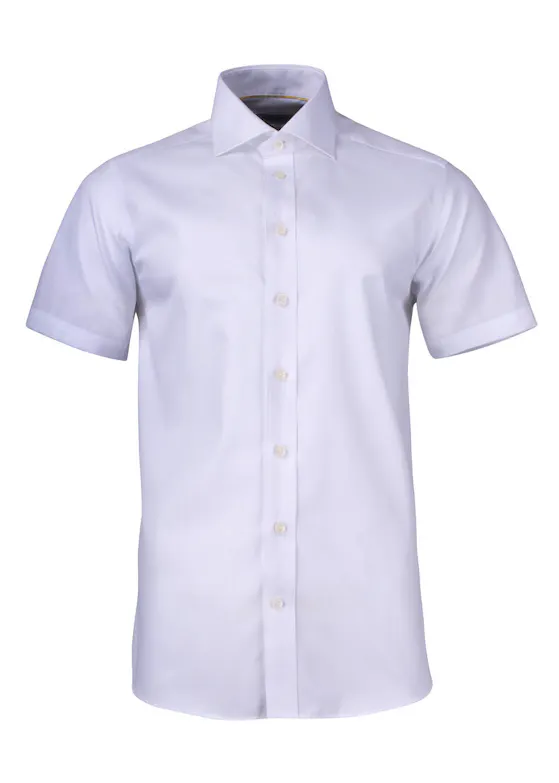 J. Harvest & Frost Hemd "Yellow Bow", 50 S/S, Slim Fit