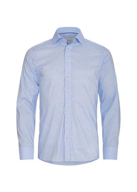 J. Harvest & Frost Yellow Bow 53 2905301 Hemd Regular Fit Stretch