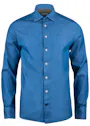 J. Harvest & Frost Indigo Bow 130 2913002 Hemd Slim Fit Stretch miniatuur