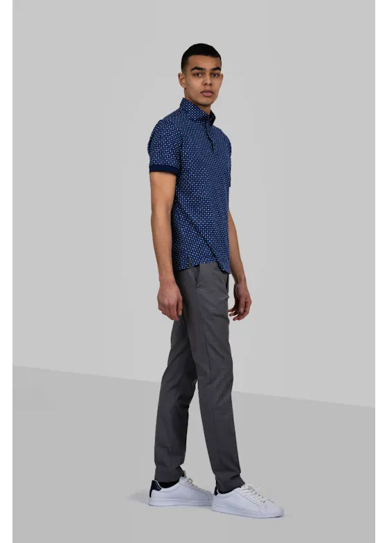 J. Harvest & Frost Indigo Bow 131 2913122 Poloshirt Piqué Slim Fit