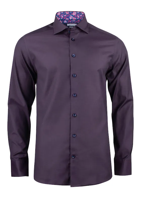 J. Harvest & Frost Purple Bow 142 2914201 Hemd Regular-Fit
