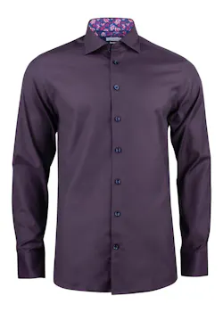 J. Harvest & Frost Purple Bow 142 2914202 Hemd Slim Fit