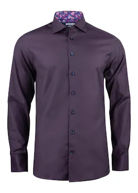 J. Harvest & Frost Purple Bow 142 2914202 Hemd Slim Fit