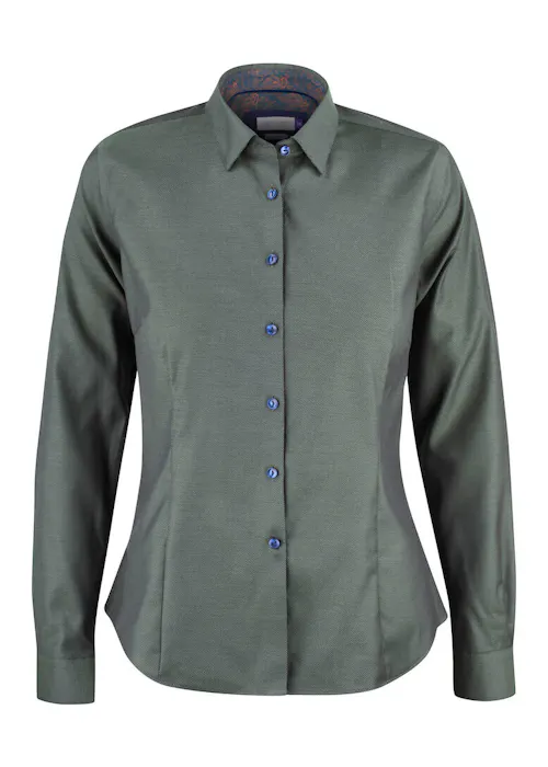 J. Harvest & Frost Purple Bow 142 2914203 Hemd Stretch Dames