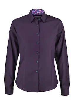 J. Harvest & Frost Purple Bow 142 2914203 Hemd Stretch Dames