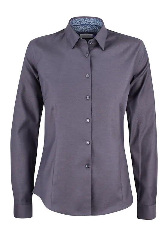 J. Harvest & Frost Purple Bow 142 2914203 Damen Stretch-Hemd