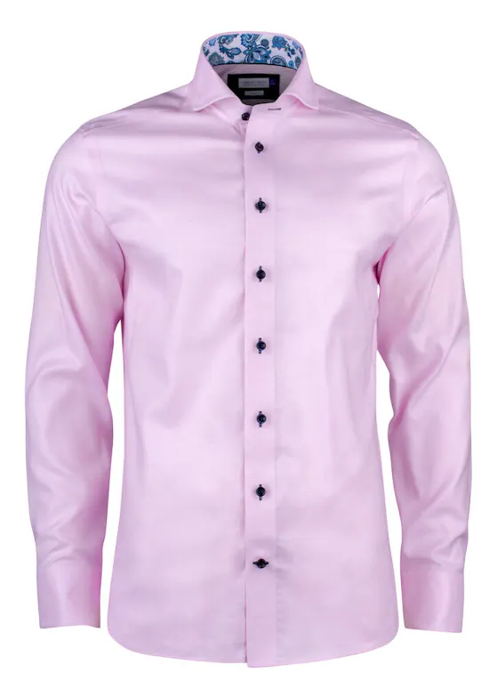 J. Harvest & Frost Purple Bow 145 2914502 Hemd, Slim Fit