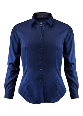 J. Harvest & Frost Purple Bow 146 2914603 Hemd Regular Fit Dames