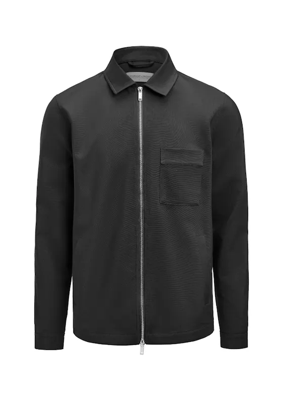 J. Harvest & Frost 2962201 Overshirt Modern Zip Regular Fit