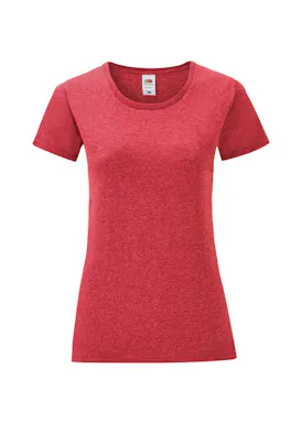 Fruit of The Loom F131 Iconic T-shirt Regular Fit Dames