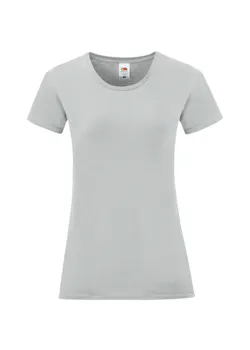Fruit of The Loom F131 Iconic T-shirt Regular Fit Dames miniatuur
